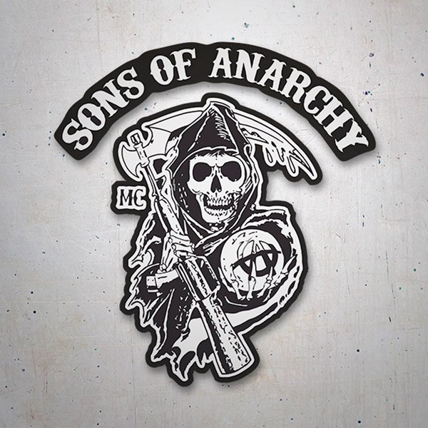 Adesivi per Auto e Moto: Sons Of Anarchy II 1