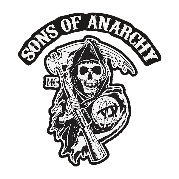 Adesivi per Auto e Moto: Sons Of Anarchy II 0
