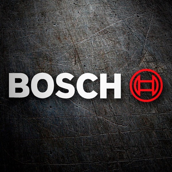 Adesivi per Auto e Moto: Logo Bosch in Lettere Maiuscole