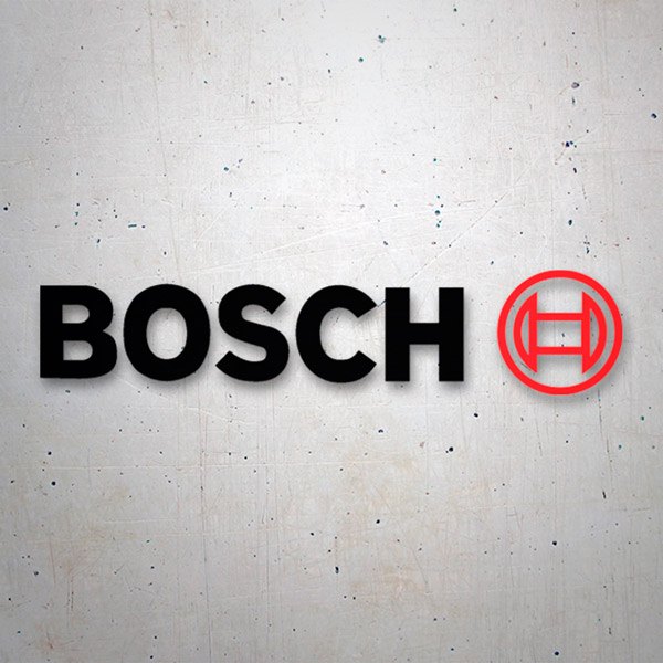 Adesivi per Auto e Moto: Logo Bosch in Lettere Maiuscole