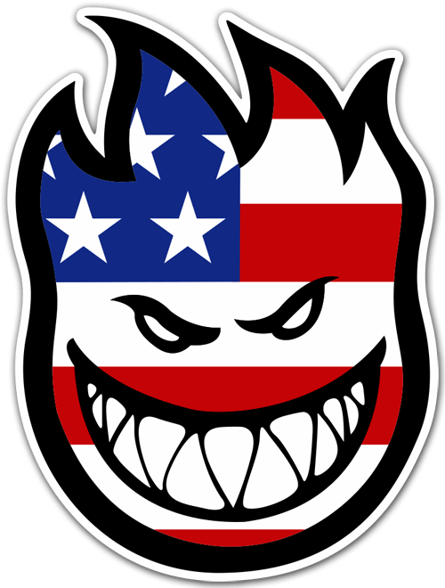 Adesivi per Auto e Moto: Spitfire USA