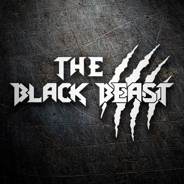 Adesivi per Auto e Moto: The Black Beast