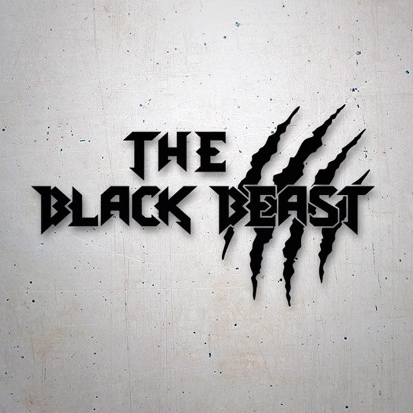 Adesivi per Auto e Moto: The Black Beast