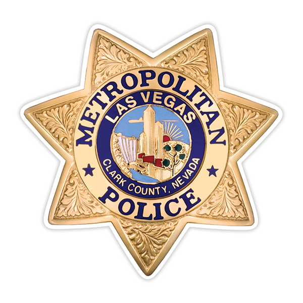 Adesivi per Auto e Moto: Polizia di Las Vegas
