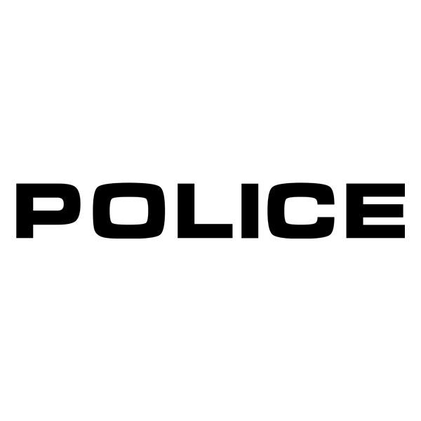 Adesivi per Auto e Moto: Police