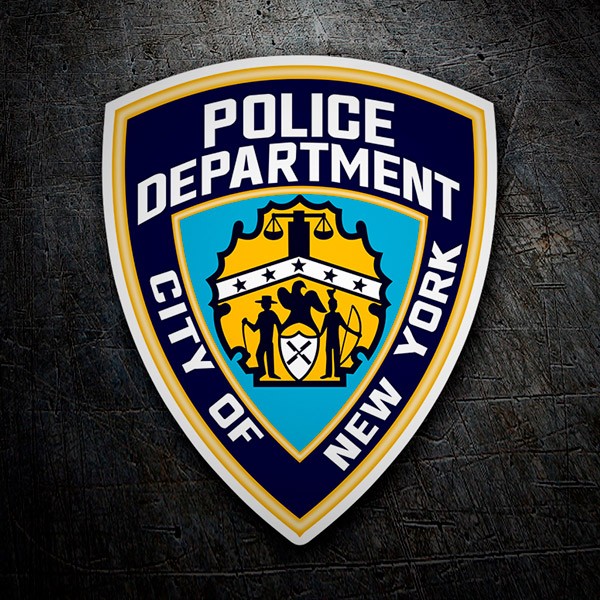 Adesivi per Auto e Moto: Police Department New York