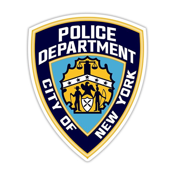 Adesivi per Auto e Moto: Police Department New York