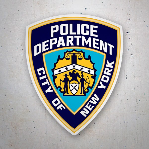 Adesivi per Auto e Moto: Police Department New York