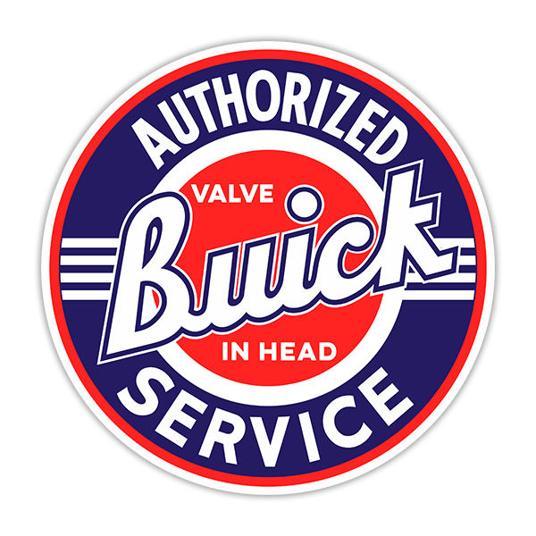 Adesivi per Auto e Moto: Buick Valve in Head 0