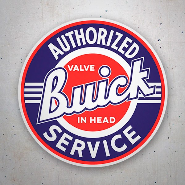 Adesivi per Auto e Moto: Buick Valve in Head