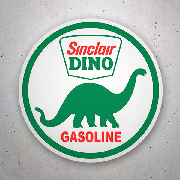 Adesivi per Auto e Moto: Sanclair Dino Gasoline