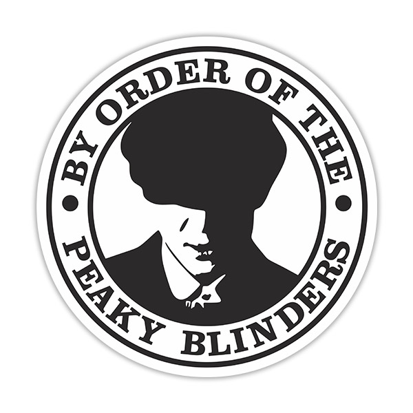 Adesivi per Auto e Moto: Tommy Shelby, Peaky Blinders