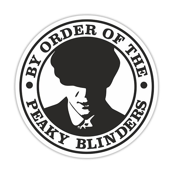 Adesivi per Auto e Moto: Tommy Shelby, Peaky Blinders