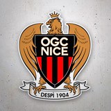 Adesivi per Auto e Moto: OGC Nice 3