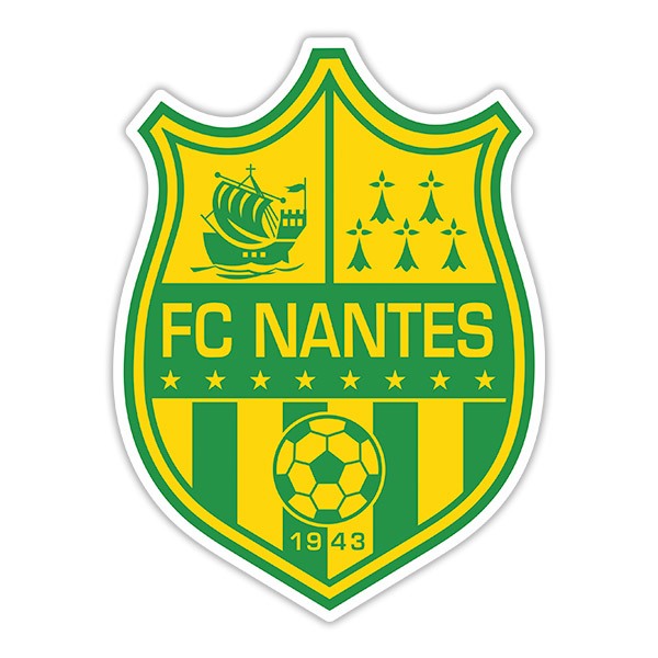 Adesivi per Auto e Moto: FC Nantes 1943