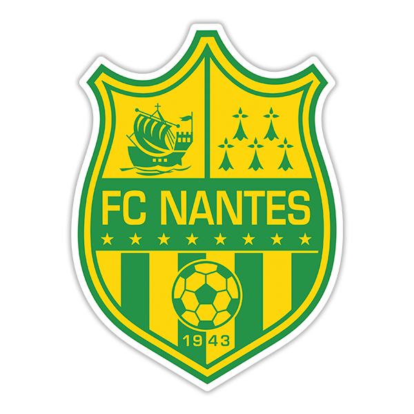 Adesivi per Auto e Moto: FC Nantes 1943