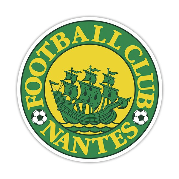 Adesivi per Auto e Moto: Football Club Nantes