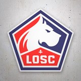 Adesivi per Auto e Moto: Lille LOSC 3