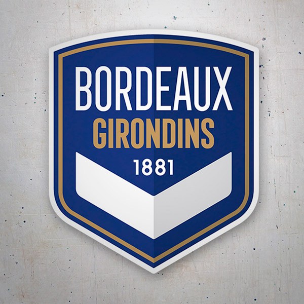Adesivi per Auto e Moto: Bordeaux Girondins 1881