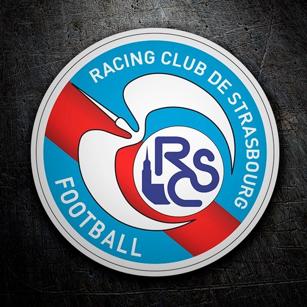 Adesivi per Auto e Moto: Racing Club Strasbourg