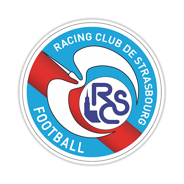 Adesivi per Auto e Moto: Racing Club Strasbourg