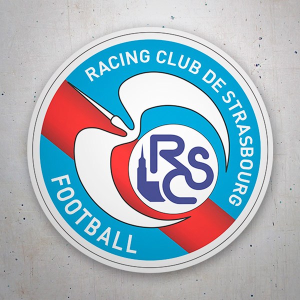 Adesivi per Auto e Moto: Racing Club Strasbourg