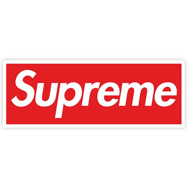 Adesivi per Auto e Moto: Supreme