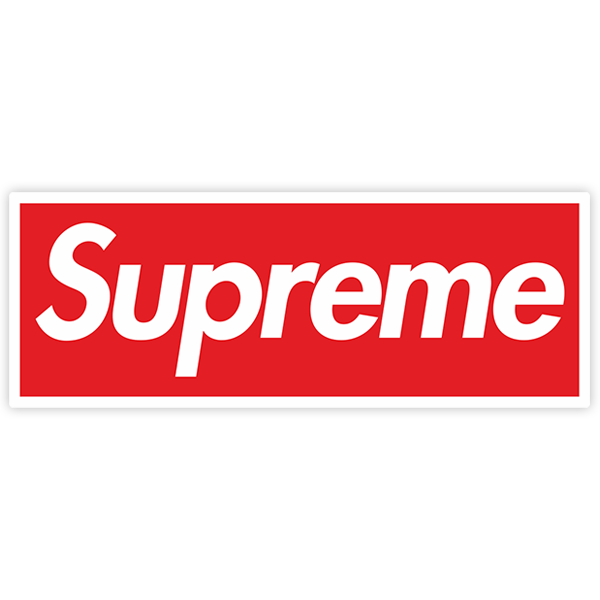 Adesivi per Auto e Moto: Supreme