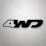 Adesivi per Auto e Moto: 4WD II 2