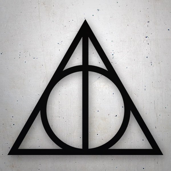 Adesivi per Auto e Moto: Harry Potter e i Doni della Morte