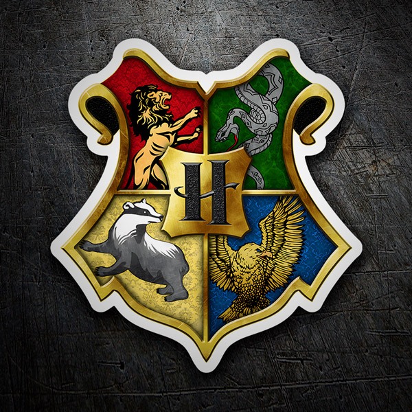 Adesivi per Auto e Moto: Scuola di Hogwarts