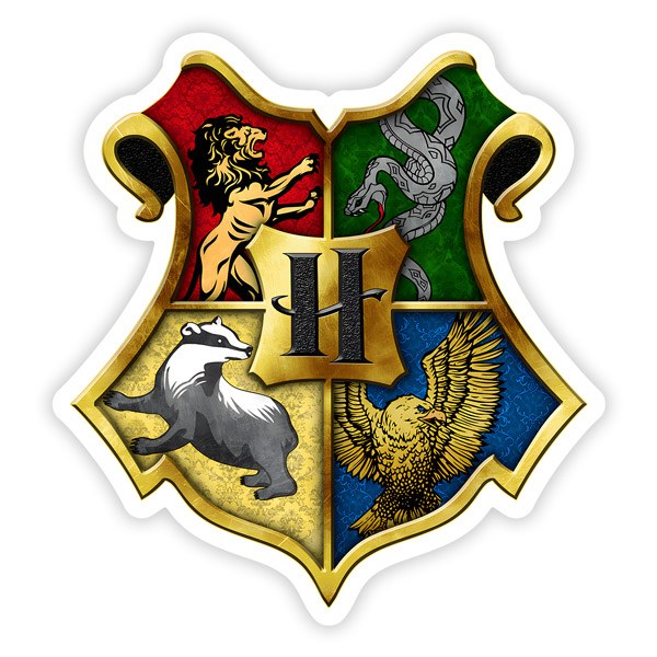 Adesivi per Auto e Moto: Scuola di Hogwarts