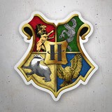 Adesivi per Auto e Moto: Scuola di Hogwarts 3