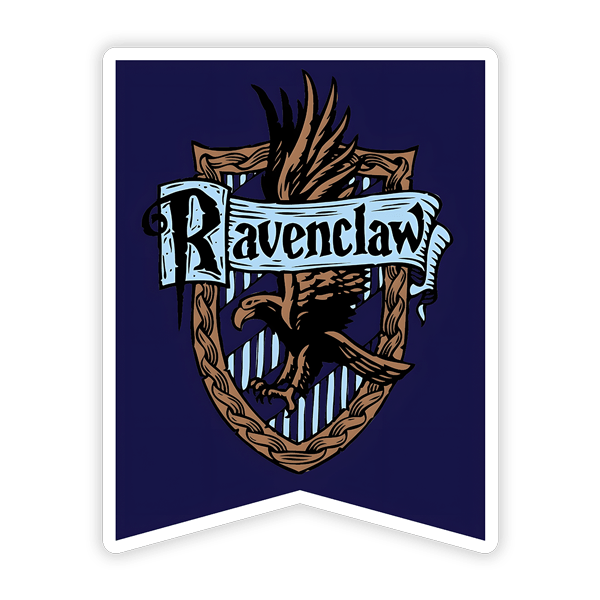 Adesivi per Auto e Moto: Ravenclaw