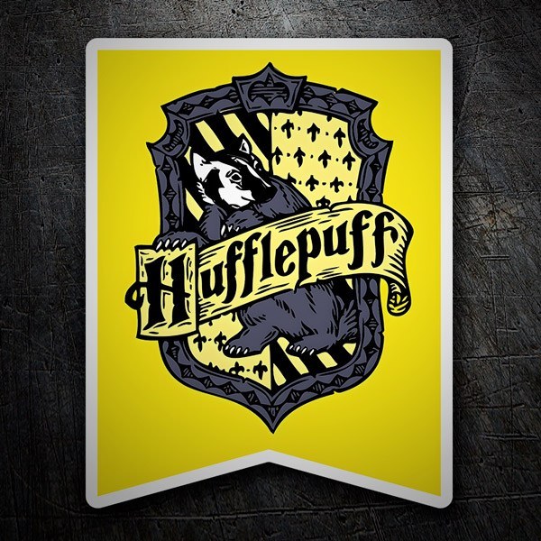 Adesivi per Auto e Moto: Hufflepuff