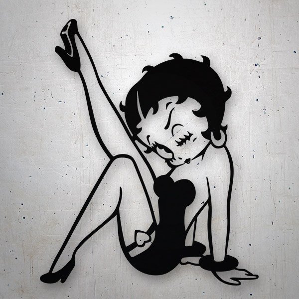 Adesivi per Auto e Moto: Betty Boop