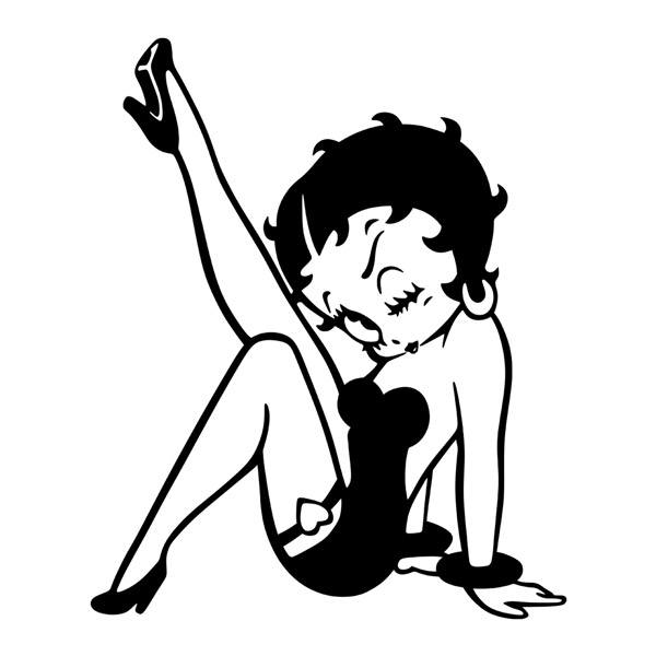 Adesivi per Auto e Moto: Betty Boop