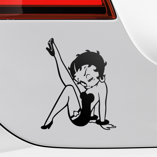 Adesivi per Auto e Moto: Betty Boop