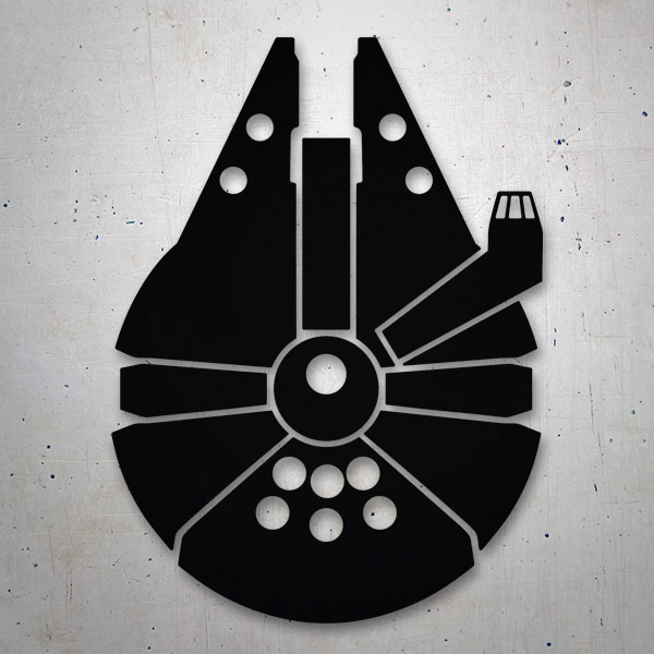 Adesivi per Auto e Moto: Nave Millennium Falcon