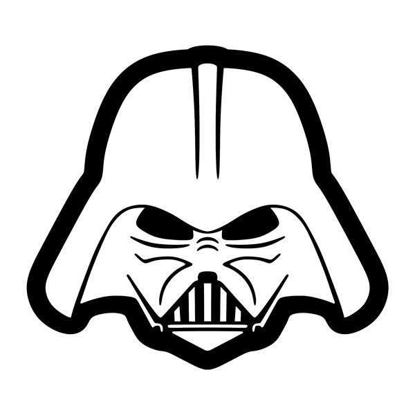 Adesivi per Auto e Moto: Casco di Darth Vader