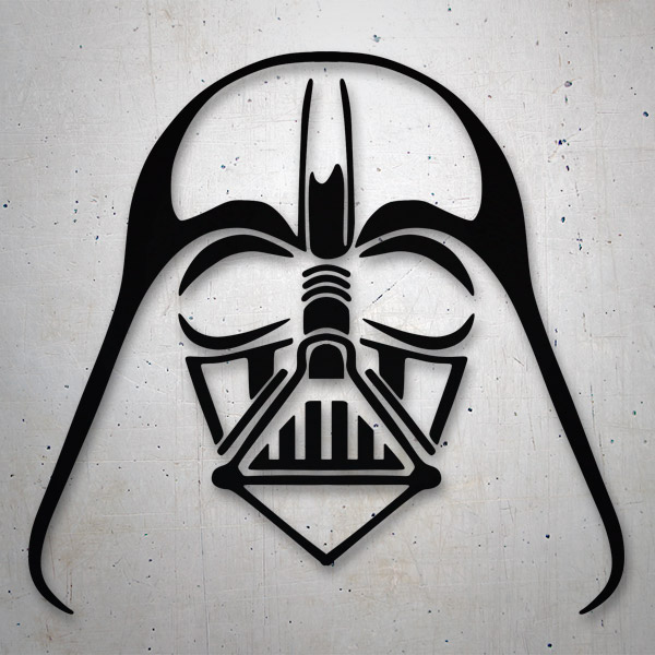 Adesivi per Auto e Moto: Casco Darth Vader II