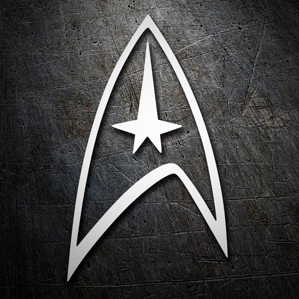 Adesivi per Auto e Moto: Star Trek Starfleet