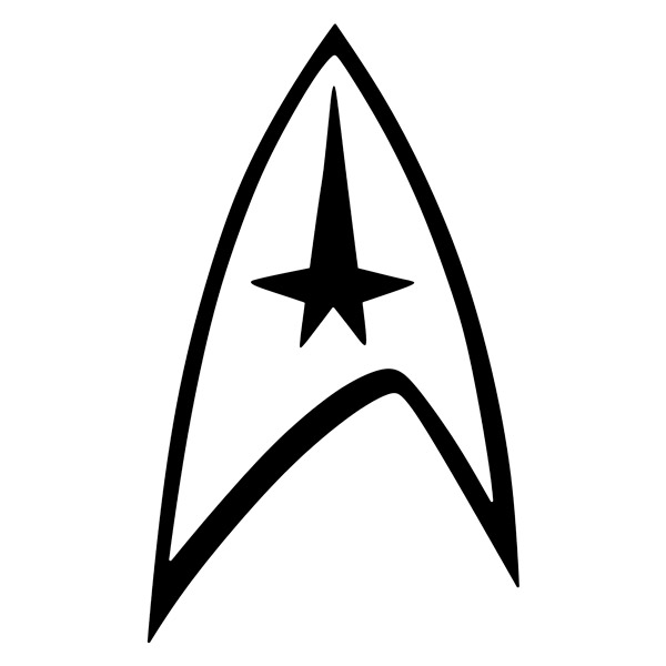 Adesivi per Auto e Moto: Star Trek Starfleet
