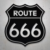 Adesivi per Auto e Moto: Route 666 2