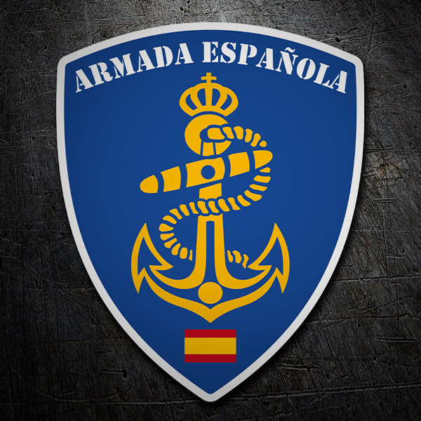 Adesivi per Auto e Moto: Marina spagnola