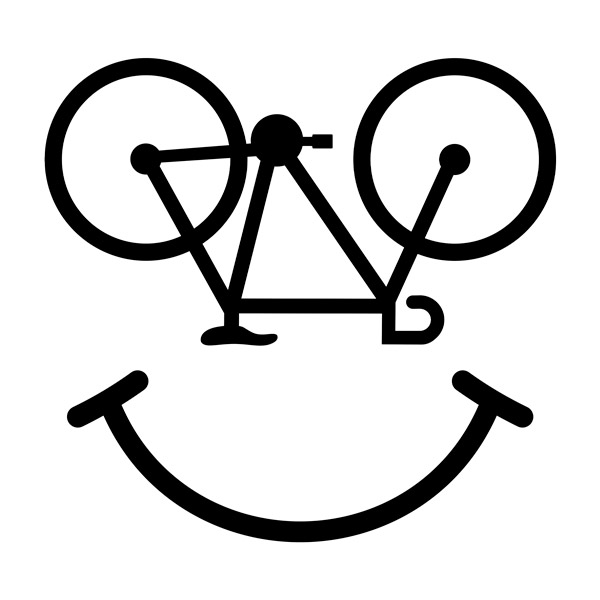 Adesivi per Auto e Moto: Sorriso ciclistico