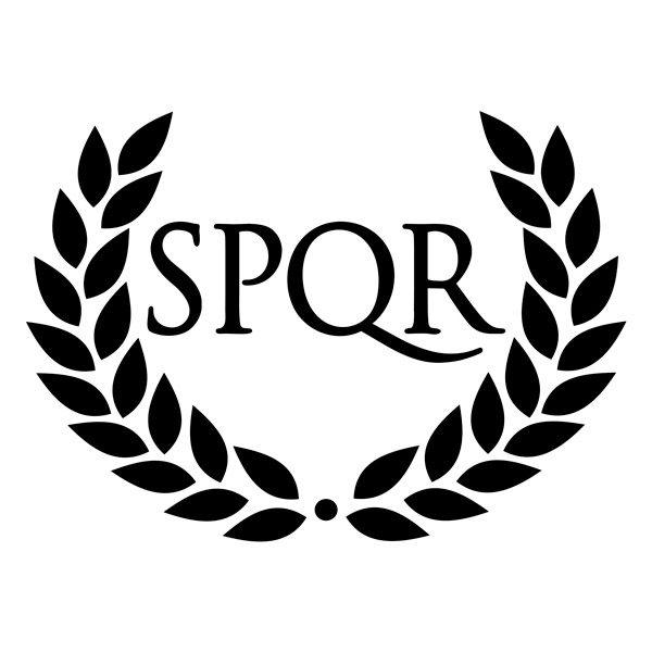 Adesivi per Auto e Moto: SPQR Roma