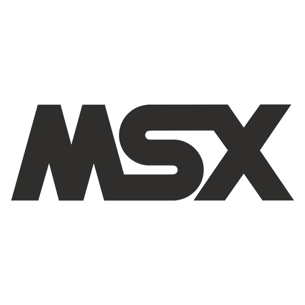 Adesivi per Auto e Moto: MSX Arcade
