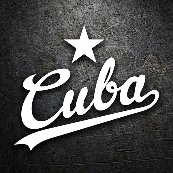 Adesivi per Auto e Moto: Repubblica di Cuba