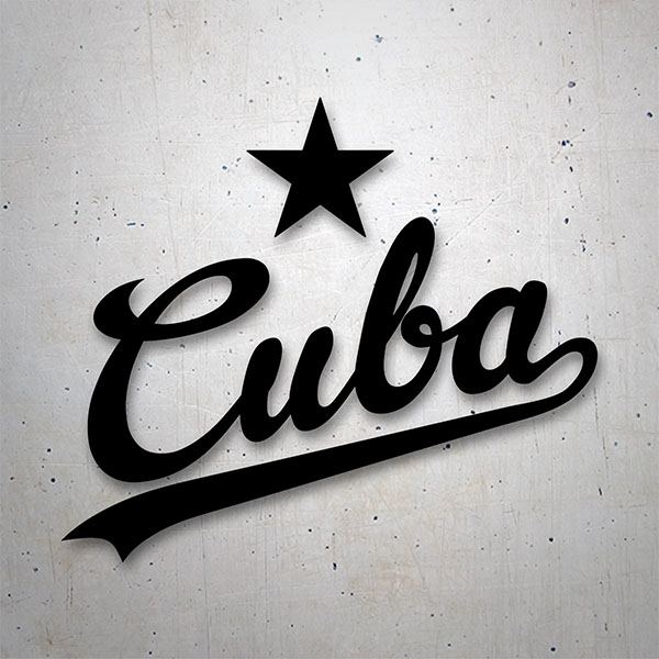 Adesivi per Auto e Moto: Repubblica di Cuba